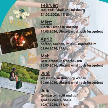 Jahresprogramm – Teil 1