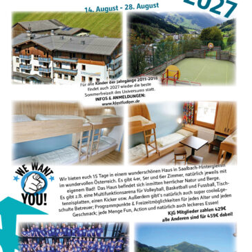 Sommerfreizeit in Saalbach